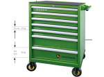 212-TEILIG VOLLSTÄNDIGER WERKZEUGWAGEN