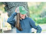 Zip Fleece Hood John Deere