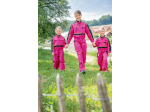 Combinaison de travail rose pour enfants