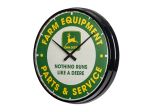 Wall Clock \\"Farm Equipment Parts & Service\\"
