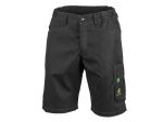Schwarze Arbeitsshorts