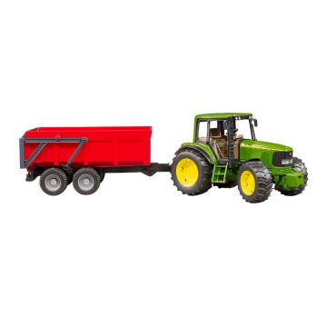 John Deere Traktor 6920 mit Wannenkippanhänger MCB009820000