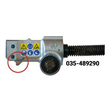 Repair kit for gearbox tensioner with nose OLO-035-489290