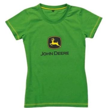 Grünes Damen T-Shirt "Logo" MCL09150080