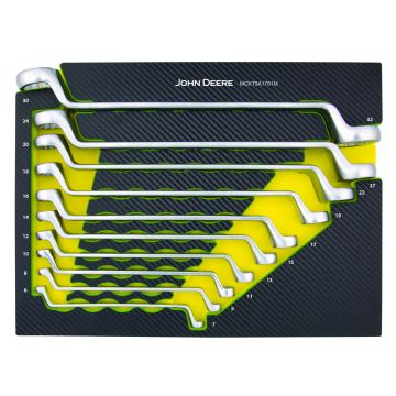 10 pieces jeu de cles polygonales contrecoudees MCKT9A1701M