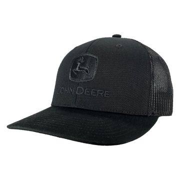 Casquette maille noire John Deere MC13080561BK