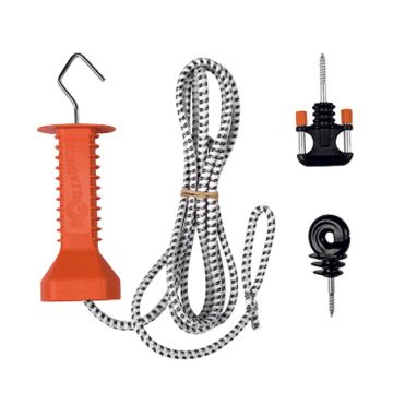 Cord-Torset dehnbar 3 bis 6 m weiß GAL-016412