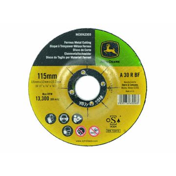 Disque abrasif à tronçonner, 115 mm x 3 mm MCXFA2303