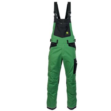 Grüne Fahrer-Latzhose MCS1003003