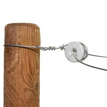 Porzellan Eckisolator GAL-015146