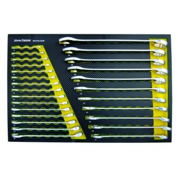 13 pieces trousse de cles mixtes a cliquet reversible MCKTA12202M