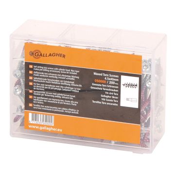 Gallagher Schrauben 4,5 x 40 T25 (200) GAL-050000