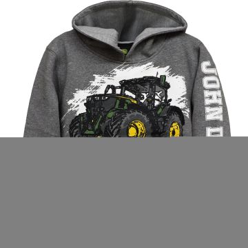 Fleece-Sweatshirt für Kleinkinder mit Traktorbild MCPB4J166H