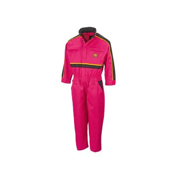 Combinaison de travail rose pour enfants MCS1040910