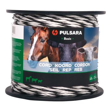Cordon Basic 5mm 200m blanc GAL-082872