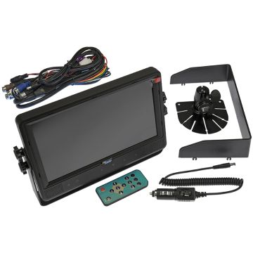 9\" Digital HD Colour Touch Screen Quad - Wired MCXFA2508