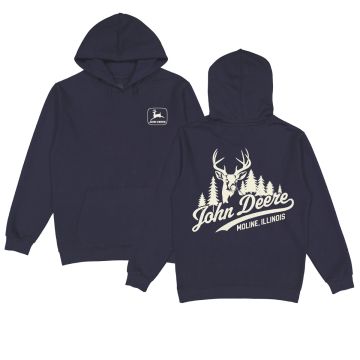 John Deere Kapuzensweatshirt, blau MCF02WYGHZ