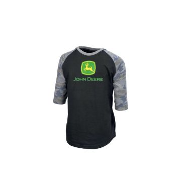 Youth 3/4 Sleeve Shirt John Deere MC733034BK