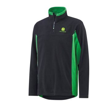 John Deere Fleece-Jacke mit halblangem Reißverschluss MCS2002000