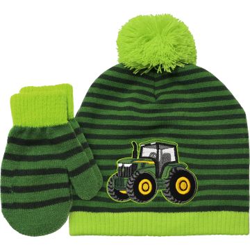 Tractor Beanie & Mitten MCPBJ4H111GT
