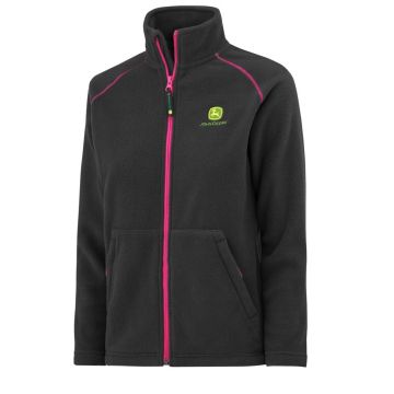 John Deere Fleece-Feldjacke \\"pink\\" MCS2002004