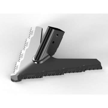 Soc à patte d'oie 200 mm avec pointe creuse/métal dur HAT-1911600003