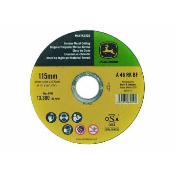 Disque abrasif à tronçonner, 115 mm x 1 mm MCXFA2302