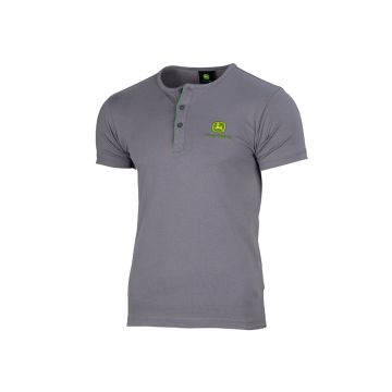Graues Henley-Shirt MCL2024110