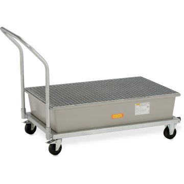 Palettes mobiles 220/2 avec caillebotis en acier **** CEM-7834