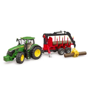 John Deere 7R 350 mit Forstanhänger MCB009829000