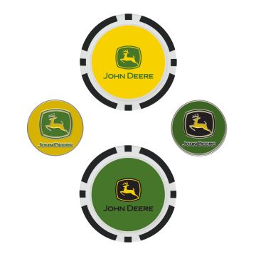 John Deere Golf Marker Set MCWCLP87184