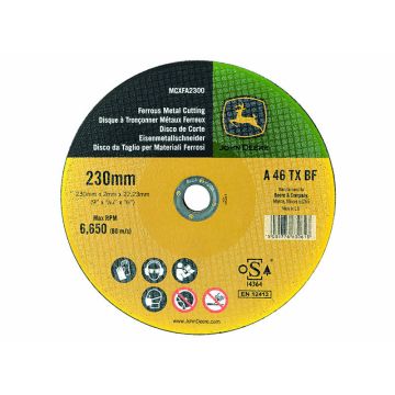 Disque abrasif à tronçonner, 230 mm x 2 mm MCXFA2300