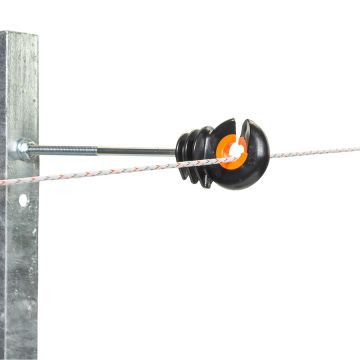 Abstand-Ringisolator XDI 10 cm / M6 für Metallpfähle (20) GAL-086481